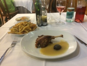 Abendessen in Roncesvalles